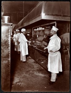 Chefs cooking at Sherry